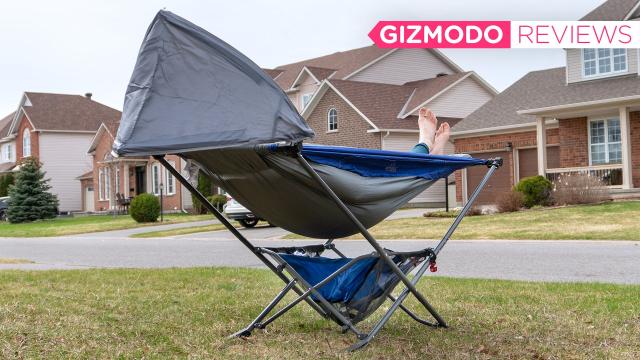 It’s Time to Upgrade Your Camping Chair to a Portable Folding Hammock That Doesn’t Need Trees