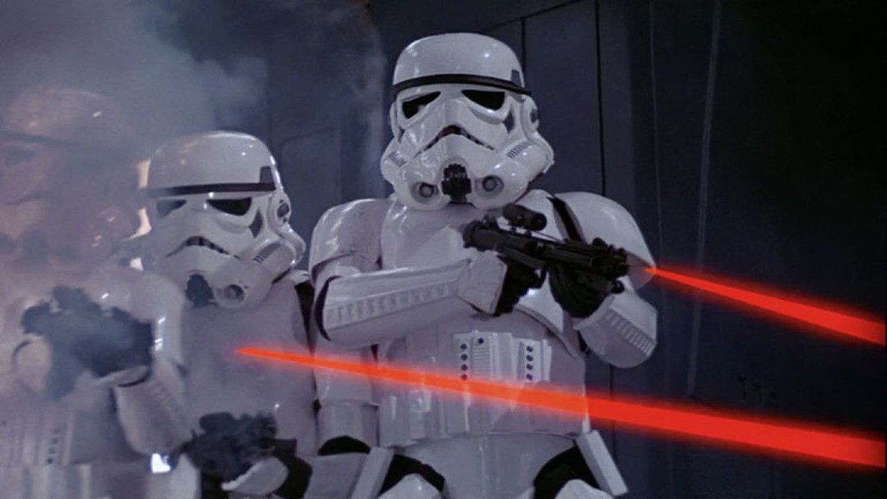 stormtroopers star wars aim
