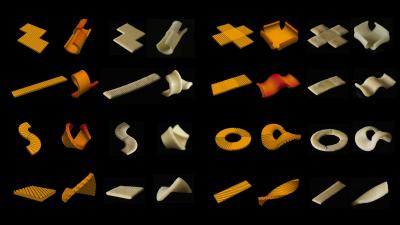 New Lab-Made, Low-Waste Pasta Morphs Into Your Favourite Shapes When Cooked