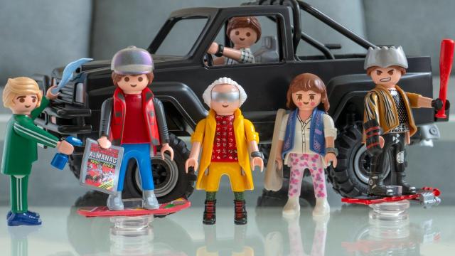 Playmobil’s Back to the Future Toys Are Getting the Coolest ’80s Pickup Truck (and Hoverboards)