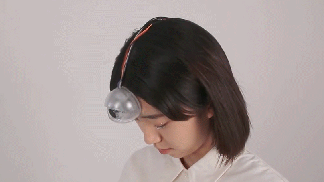 Strap This Beeping Robotic Third Eye to Your Forehead to Help You Walk and Text