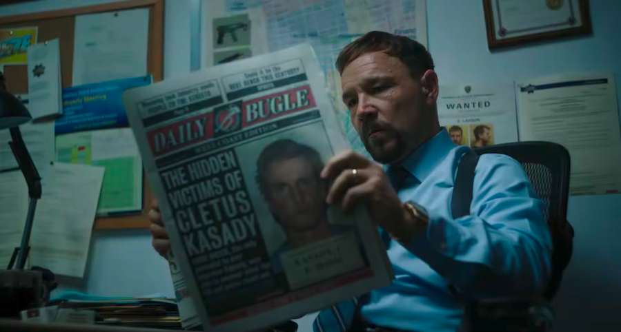 Stephen Graham as Detective Mulligan in Venom: Let There Be Carnage. (Screenshot: Sony)