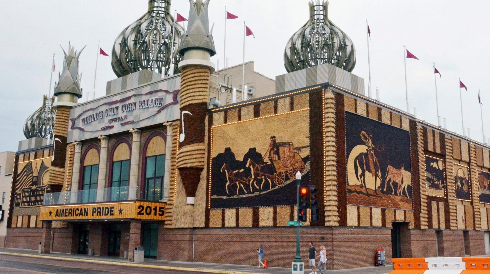 The Corn Palace in Mitchell, South Dakota in 2015. (Photo: Dirk Lammers, AP)
