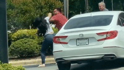 Fight Breaks Out When Driver Tries To Cut In Line For Gas In North Carolina