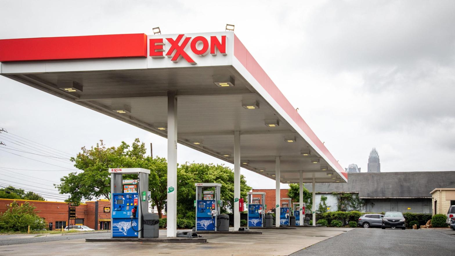 Exxon, our fossil fuel saviour. (Photo: Logan Cyrus, Getty Images)