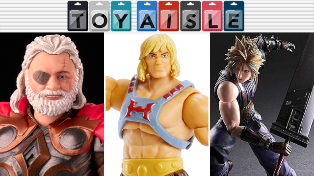 Big Smiles, Big Abs, and Big Swords in the Giant-Sized Toys of the Week