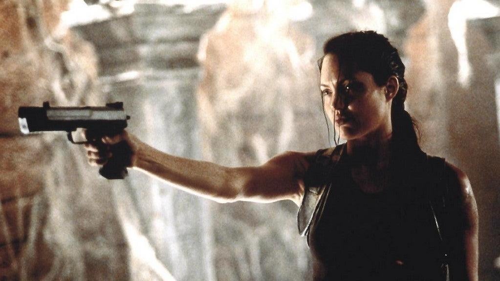 Angelina Jolie is Lara Croft in Tomb Raider (2001) (Image: Paramount Pictures)