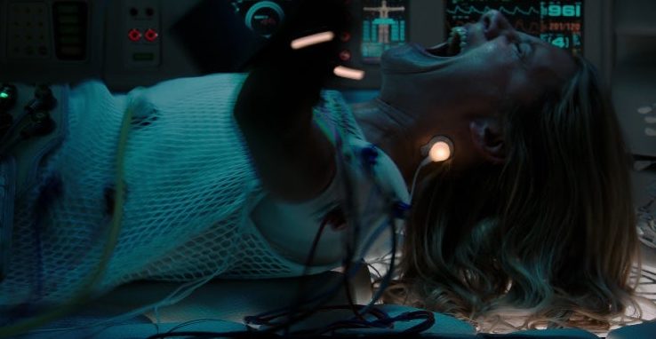 Mélanie Laurent in Oxygen. (Photo: Netflix)