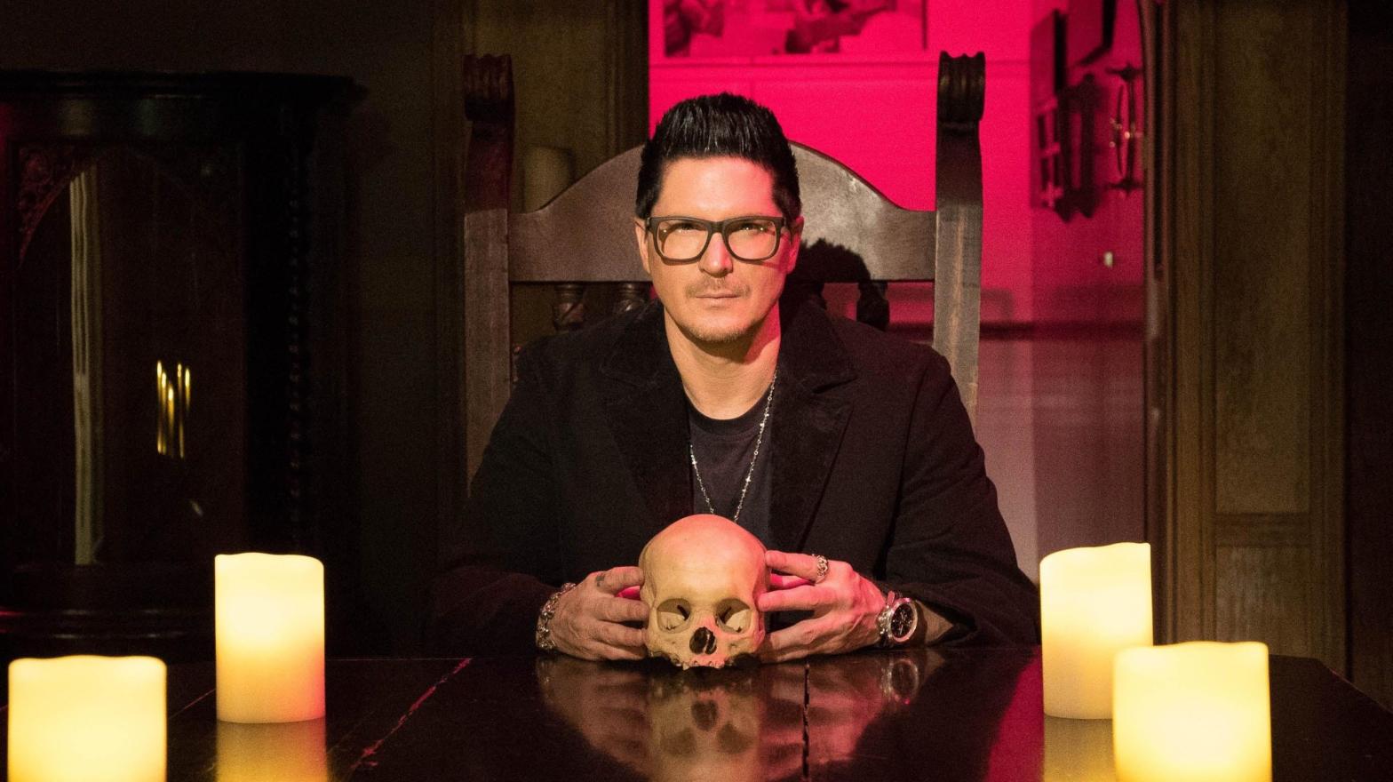 Zak Bagans of Ghost Adventures is teaming up with Eli Roth for a new show. (Photo: Discovery+)