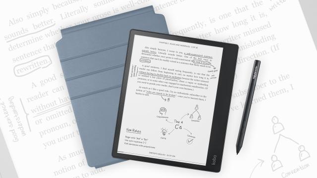 Kobo’s Taking On reMarkable With the Elipsa, a Digital Notebook with a Glowing Screen and eBook Store