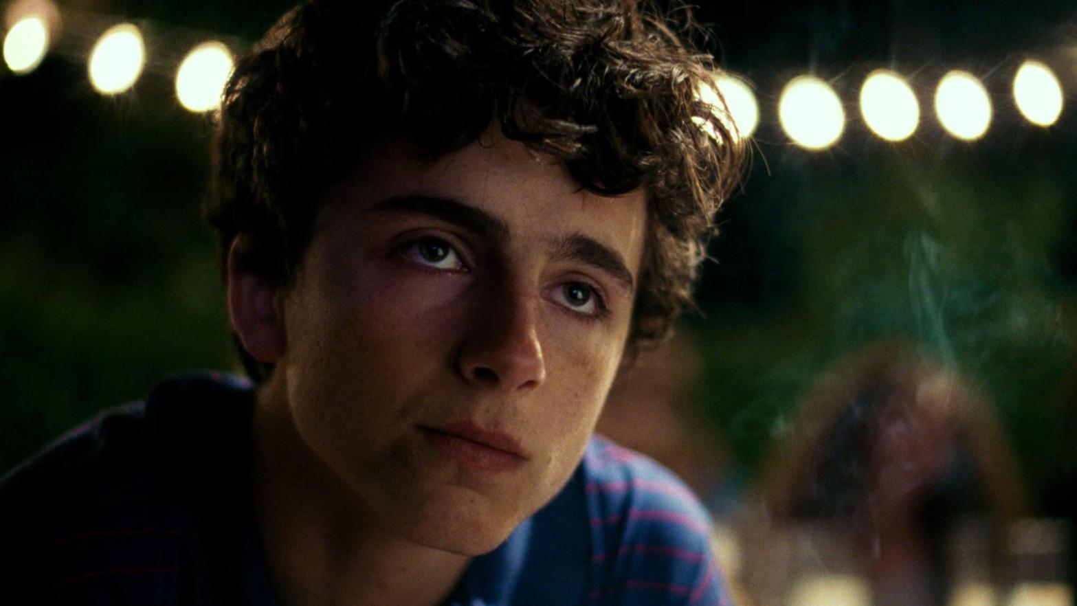 Timothée Chalamet in Call Me By Your Name. (Image: Sony)