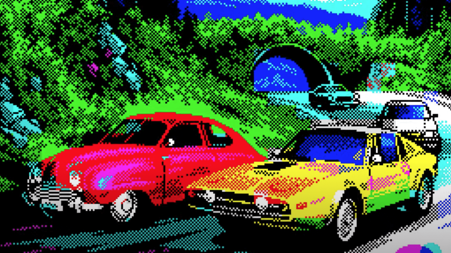 Please Enjoy This Driving Game For A Very Obsolete 8-Bit Computer