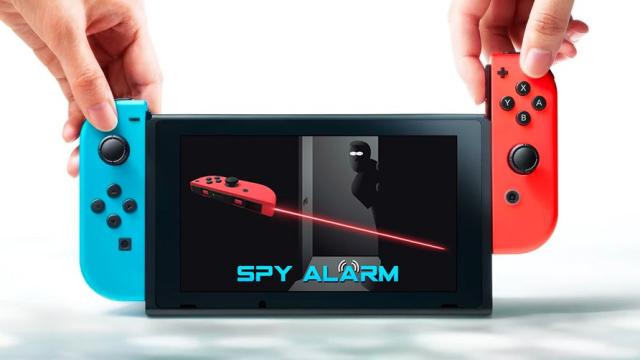 The Switch is Getting an Intruder Alert App That Uses a Joy-Con as a Laser Tripwire