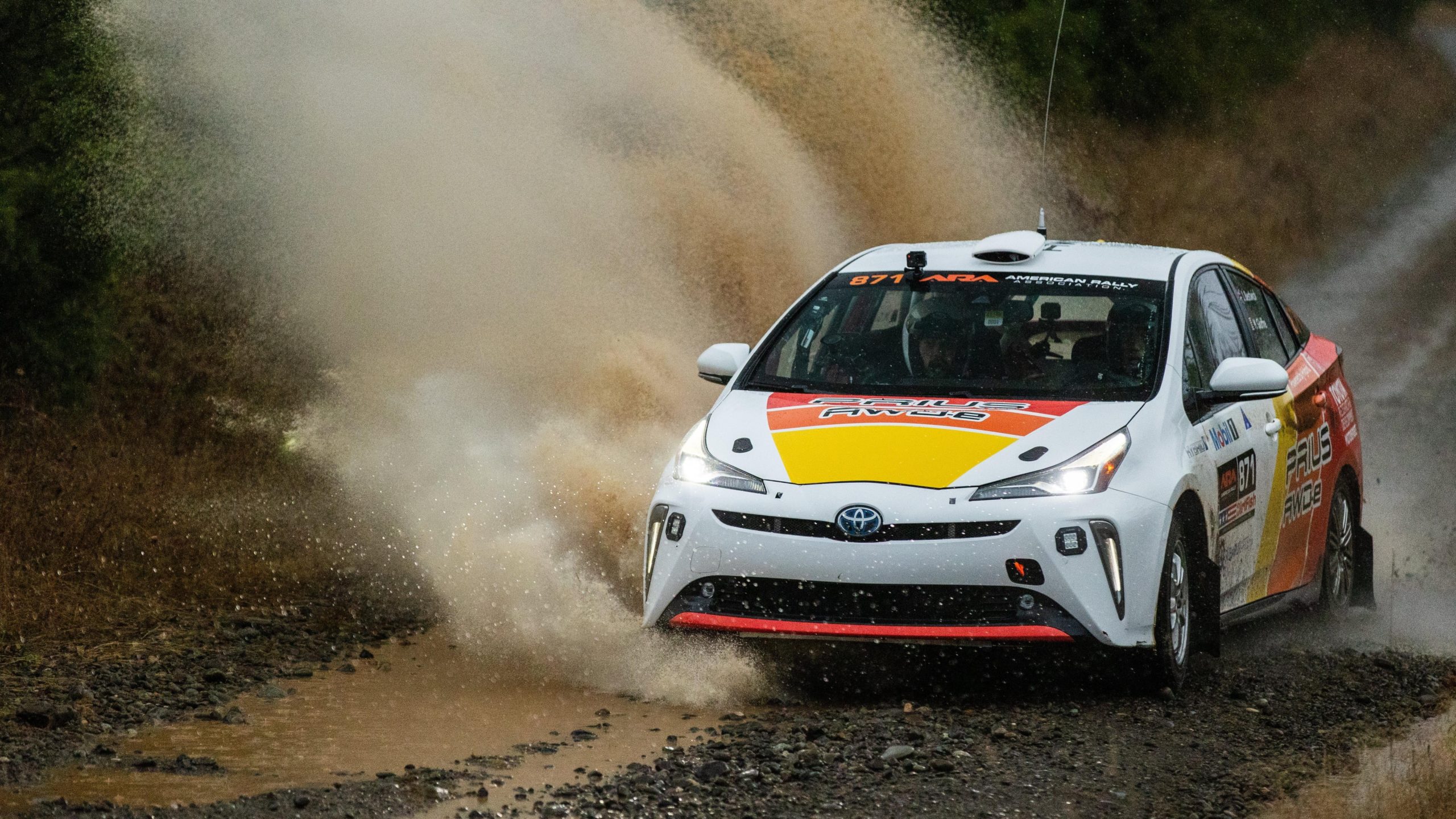 Toyota Engineers Built A Prius Rally Car And They Let Me Drive It