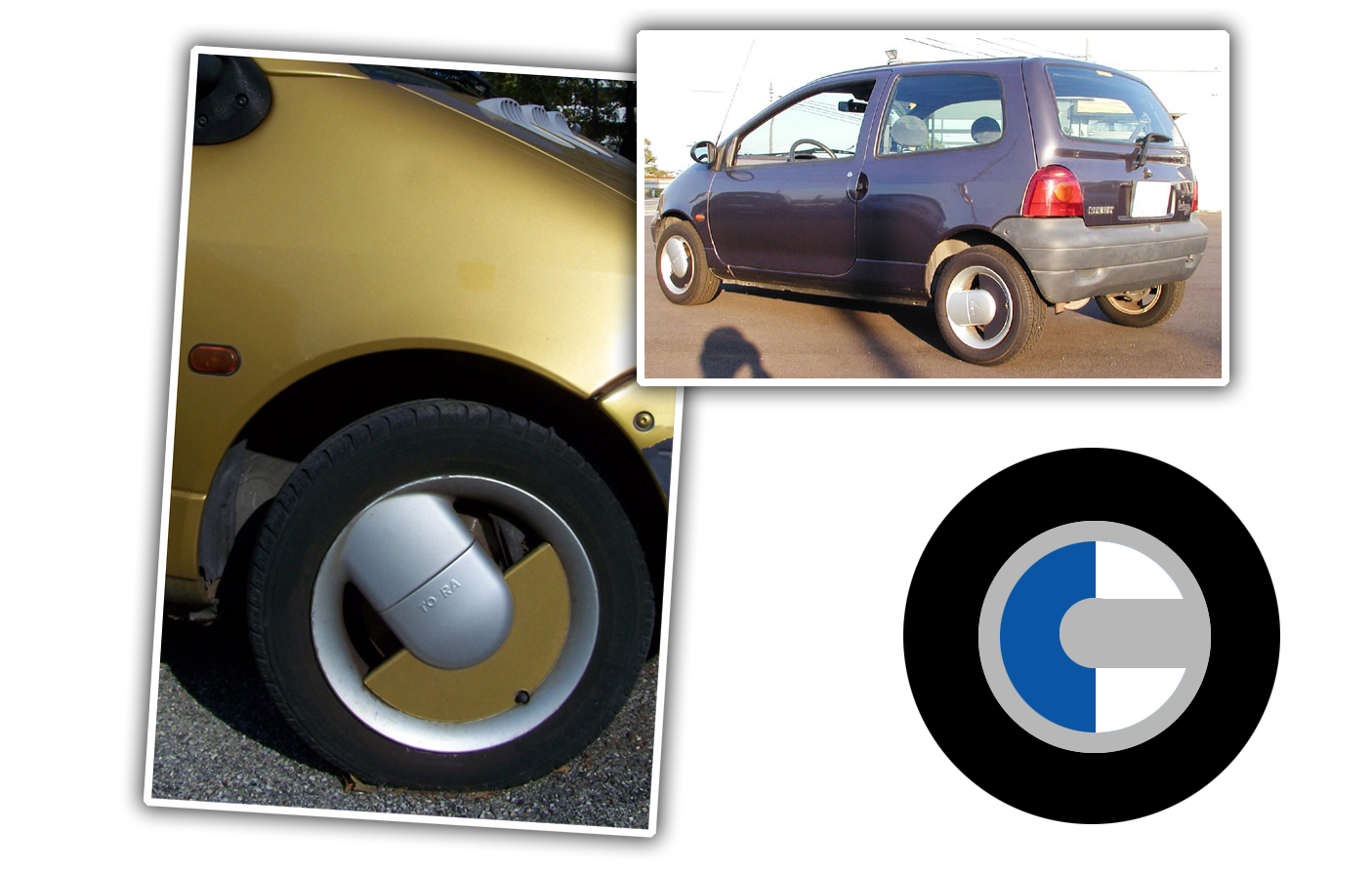 Has There Ever Been A Car/Wheel Combo That Fits Better Than This Twingo And These Weird Wheels?