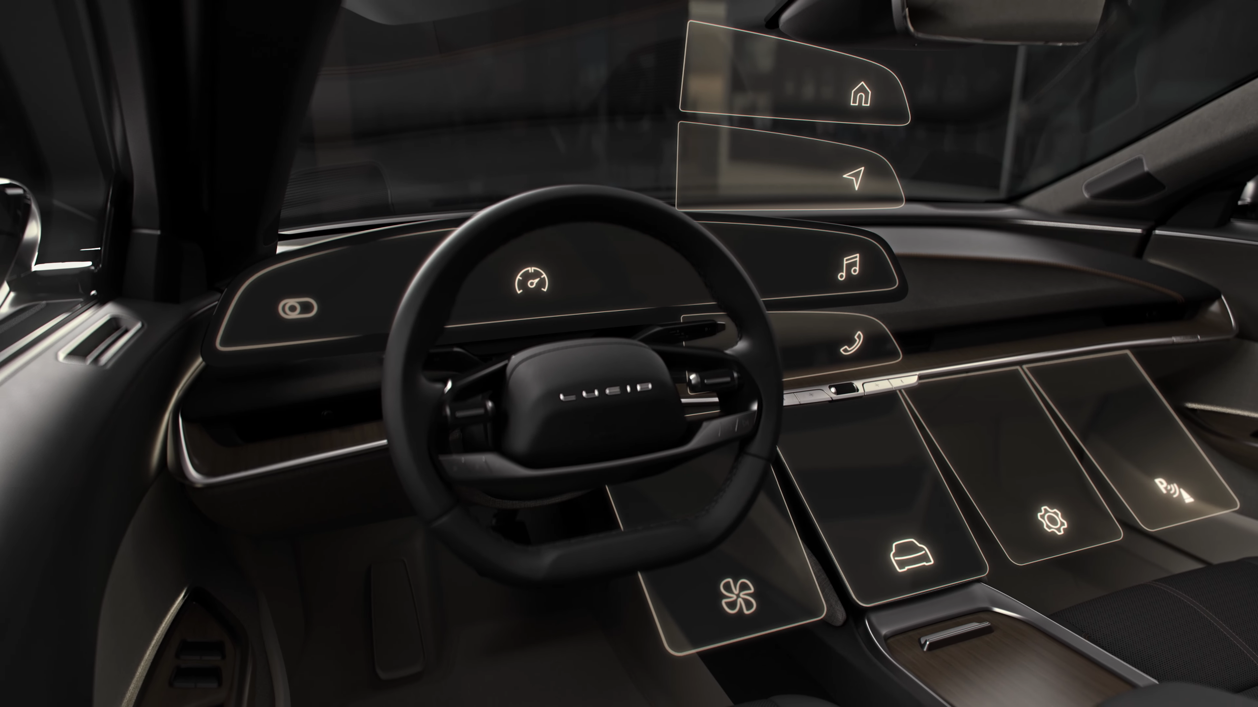 Lucid Air’s User Interface Has Four Screens, Some Buttons And A Bit Of Common Sense