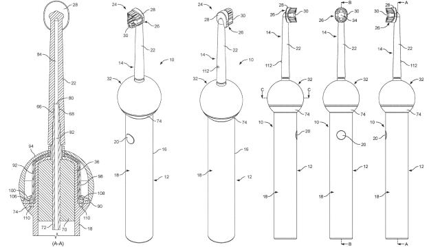 Recent Patent Filings Hint That Dyson Is Working on a Toothbrush With a Built-in Water Flosser