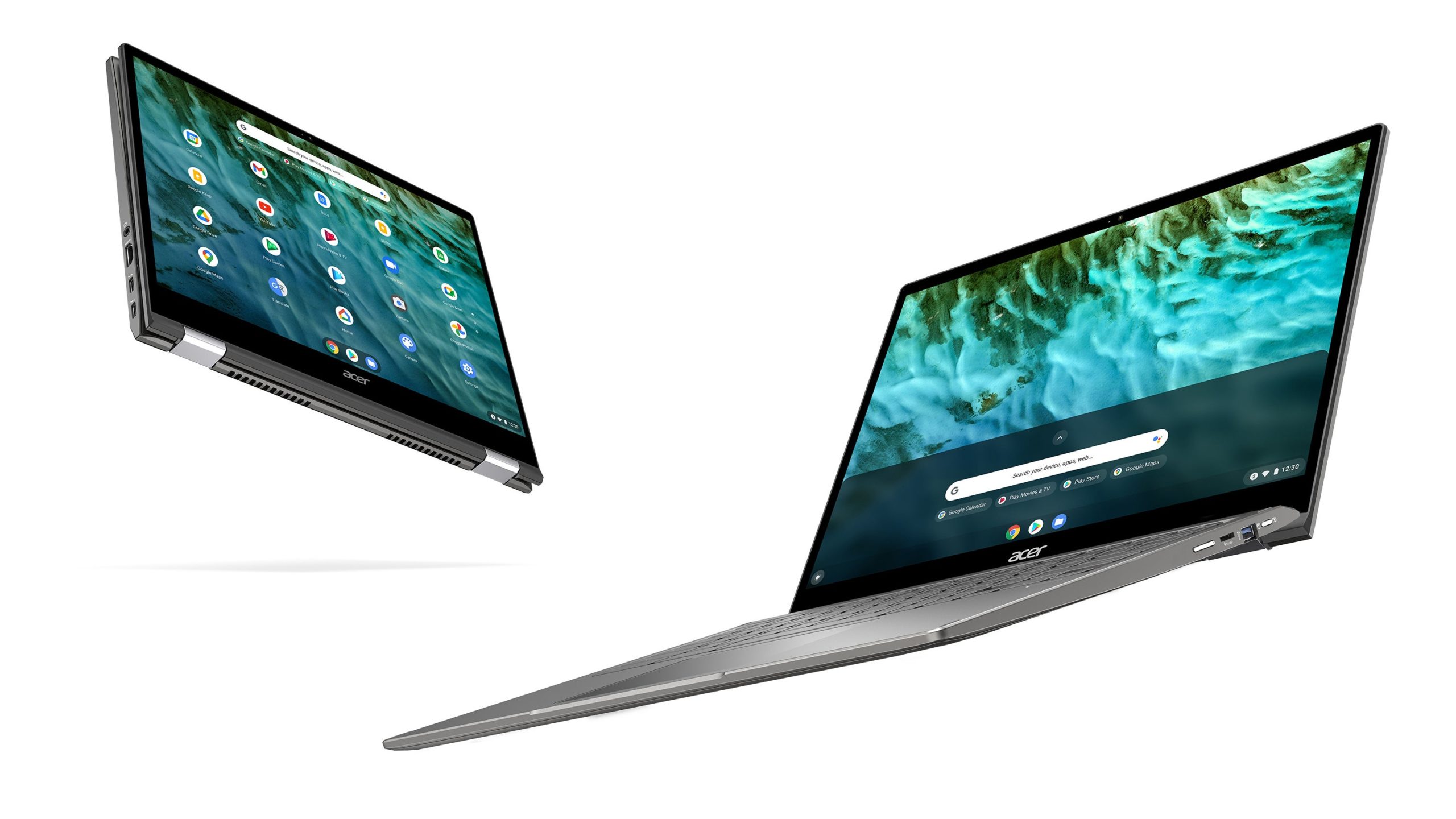 The Acer Chromebook Spin 713 comes in an enterprise model and features the new Intel 11th-gen processors.  (Image: Acer)