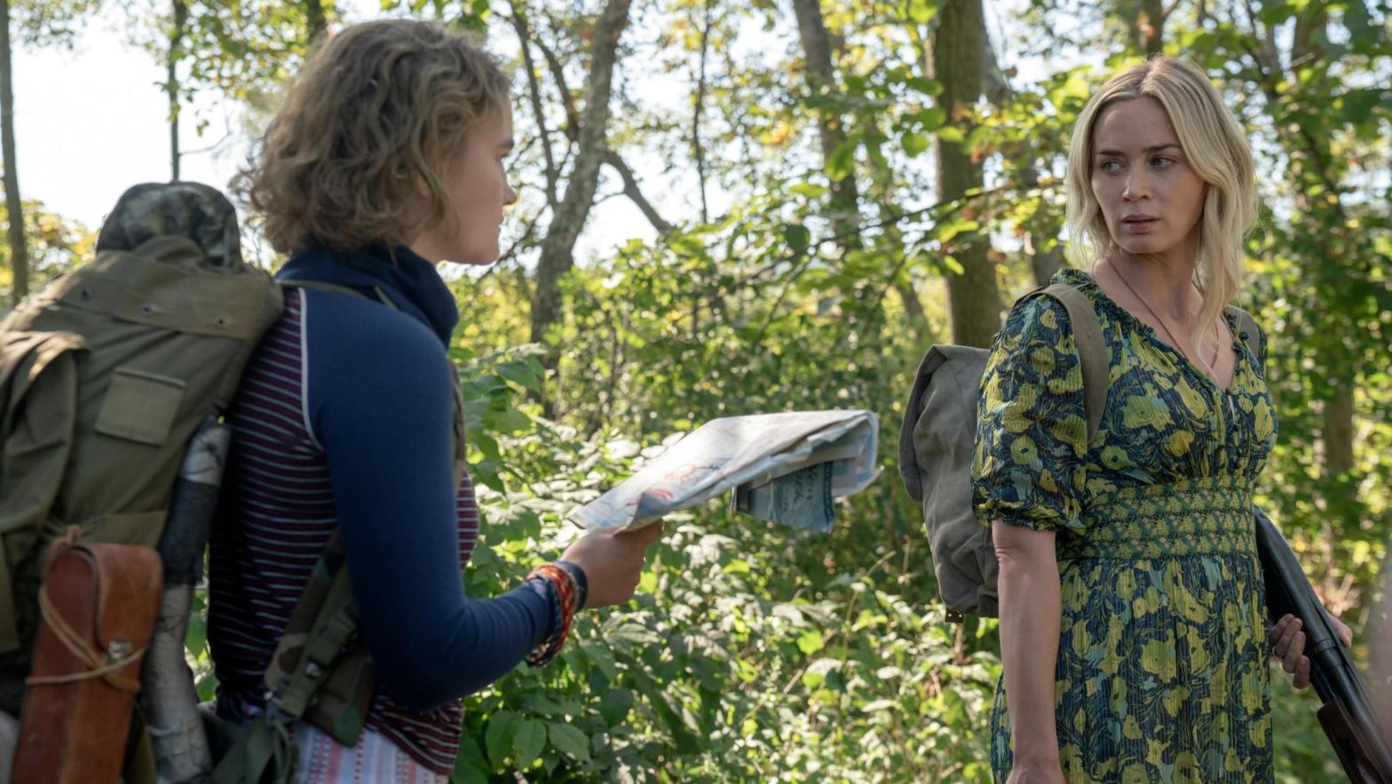 Emily Blunt and Millicent Simmonds in A Quiet Place II (Image: Paramount Pictures)