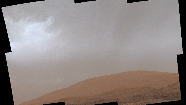 NASA’s Curiosity Rover Shows Us What Cloudy and Colourful Days on Mars Look Like