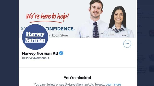 Harvey Norman Responds To Employee Protests By Blocking The Masses On Twitter