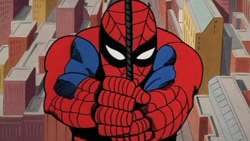 The Amazing Spider-Man swings into animated action. (Image: Disney)