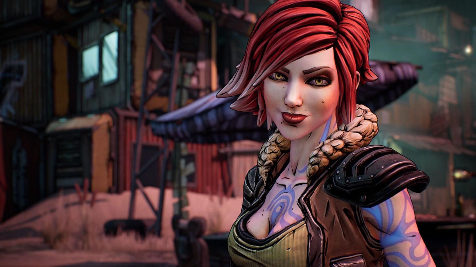Lilith as seen in the game Borderlands 3. Below, Lilith as portrayed by Cate Blanchett... (Image: Gearbox)