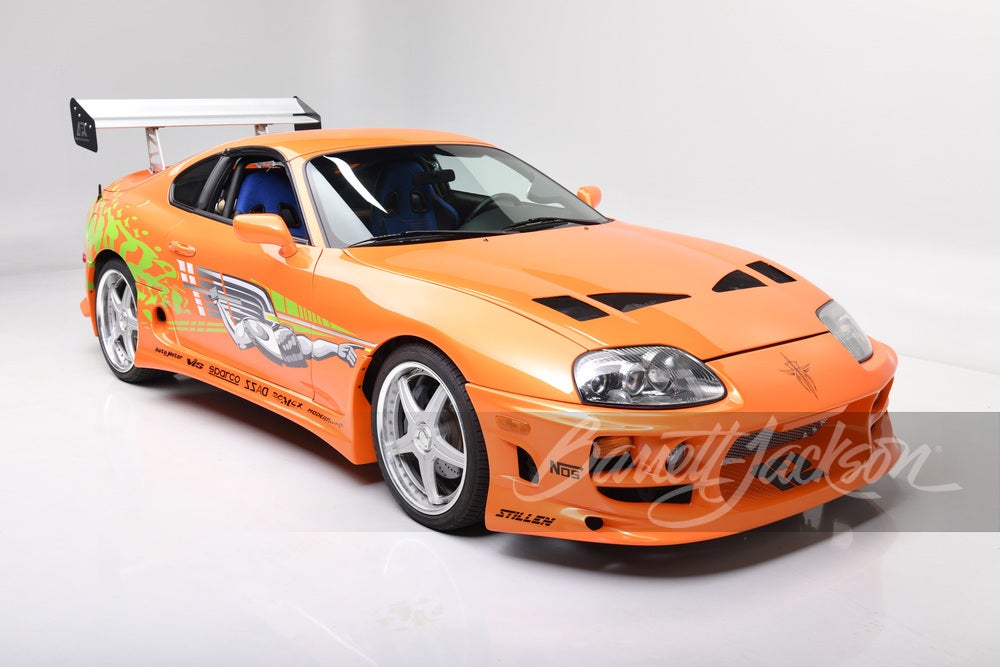 Paul Walker’s Toyota Supra From The Fast And The Furious Is Up For Grabs