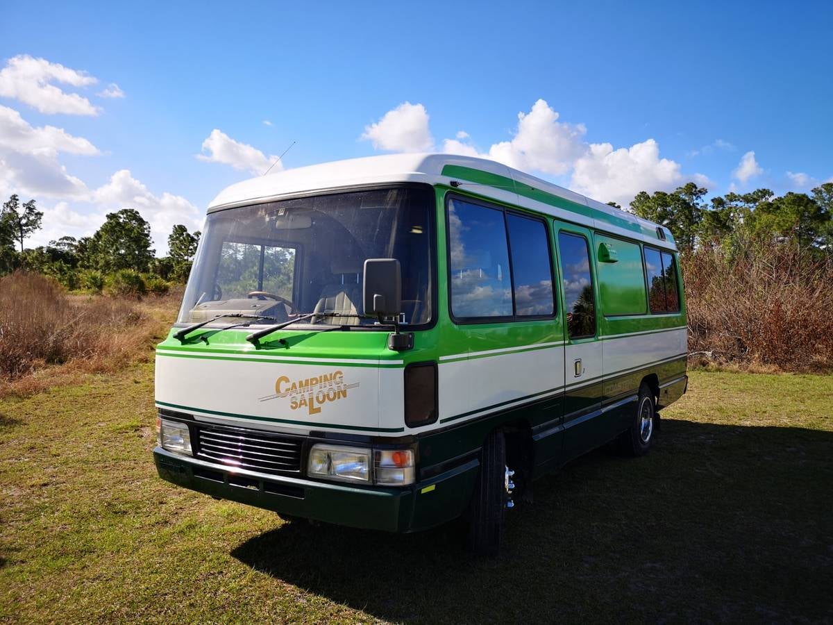 This Toyota Coaster RV Is One Of The Biggest Japanese Imports You