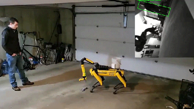 Boston Dynamics’ Robotic Dog Can Now Play the Saddest Futuristic Game of Fetch