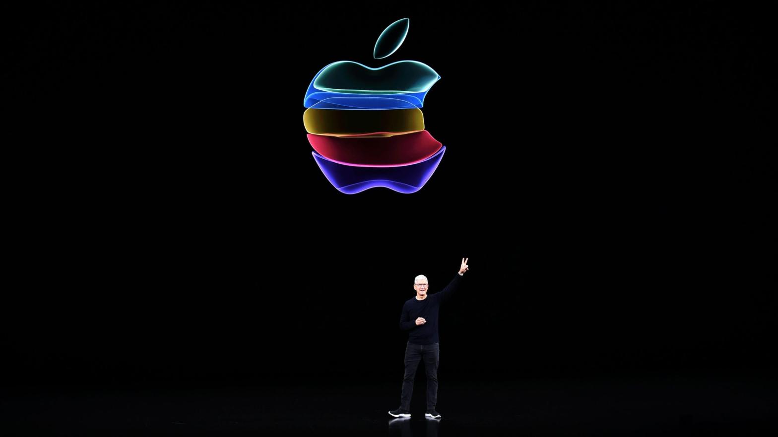 Apple CEO Tim Cook speaks onstage during a product launch event at Apple's headquarters in Cupertino, California on September 10, 2019.  (Photo: Josh Edelson / AFP, Getty Images)