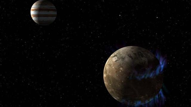 NASA Spacecraft Has a Close Encounter with Jupiter’s Moon Ganymede