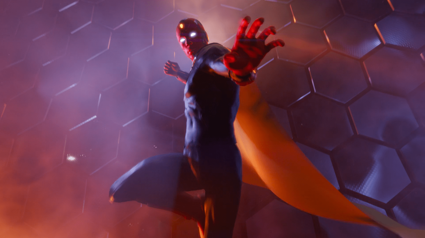 A shot of Vision from MARZ's VFX reel. (Screenshot: Marvel/MARZ)