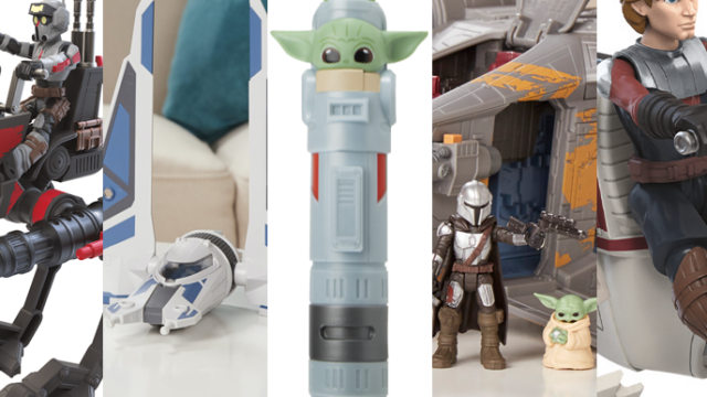 New Star Wars Toys From Hasbro Turn Baby Yoda Into a Lightsaber, and More