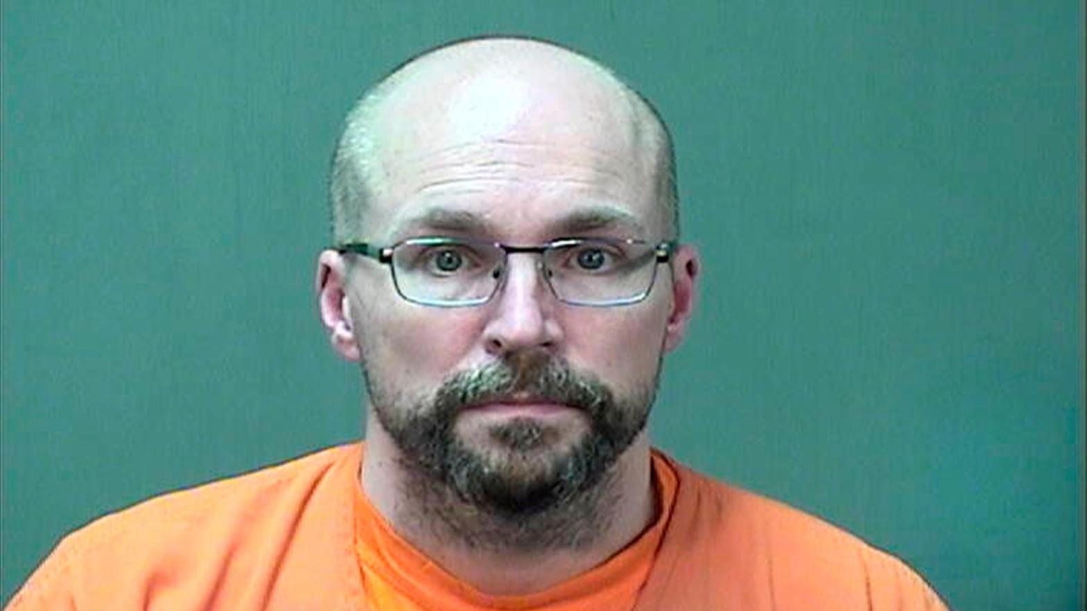 A booking photo provided by the Ozaukee County Sheriff's Office of Steven Brandenburg, taken Monday, Jan. 4, 2021  (Photo: Ozaukee County Sheriff via AP, AP)