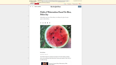 Watermelons on Mars TKTKTK [DO NOT PUBLISH]