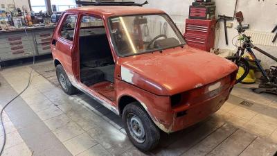 Shout Out To The Person Who Restored This Tiny Polish Fiat 126p