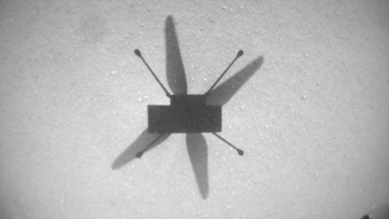 Ingenuity took this photo during its seventh flight on Mars.  (Image: NASA JPL)