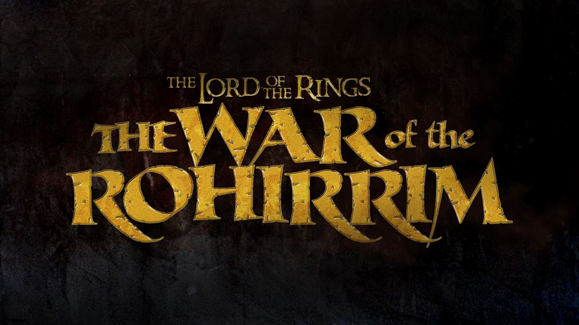 The Lord of the Rings: The War of the Rohirrim title card. (Image: New Line Cinema/Warner Bros. Animation)