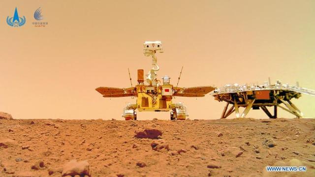 China’s New Rover Captures Unique Selfie on Mars