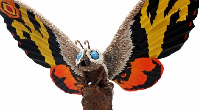 Here comes Mothra. (Image: Mondo/Toho)