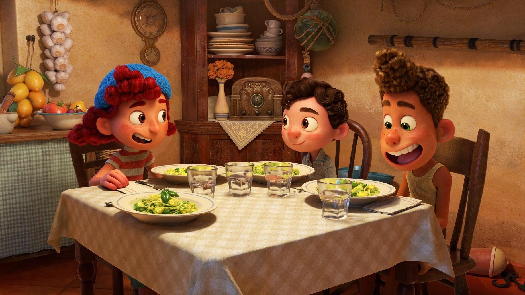 Pasta dinner. (Image: Pixar)