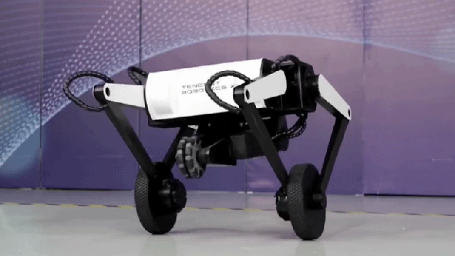 This Robot Performs Amazing Jumps and Flips by Swinging Its Cyber-Penis Around