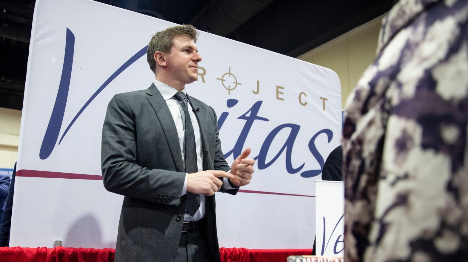 Project Veritas founder James O'Keefe at Conservative Political Action Conference (CPAC) 2020. (Photo: Samuel Corum, Getty Images)
