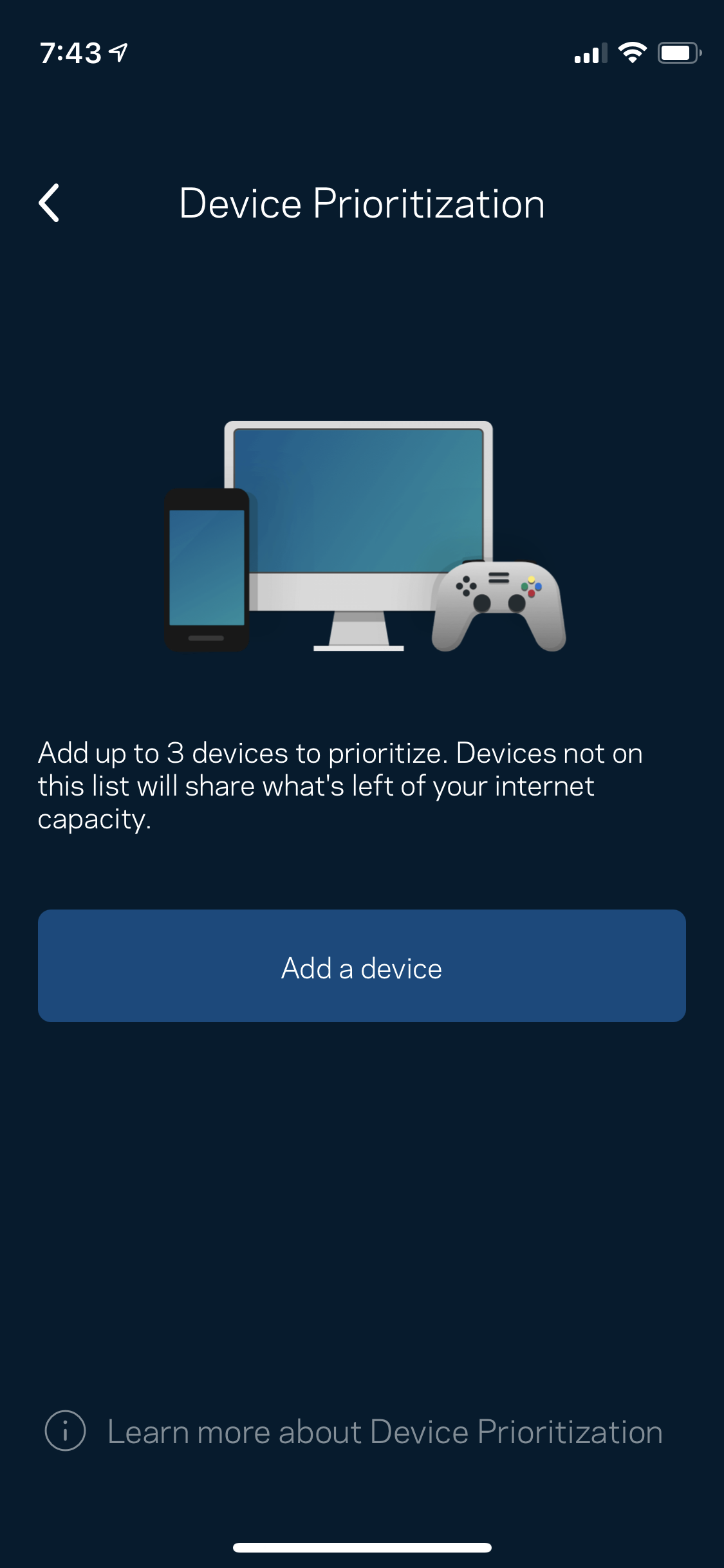 Using the device prioritisation settings allowed for smoother gaming. (Screenshot: Wes Davis/Gizmodo)