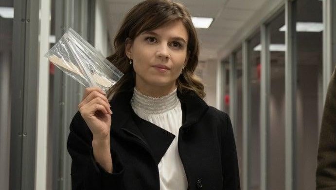 Kristen Bouchard (Katja Herbers) and David Acosta (Mike Colter) are back to battle more demons, personal and otherwise, on Paramount+ series Evil. (Photo: Elizabeth Fisher/CBS)