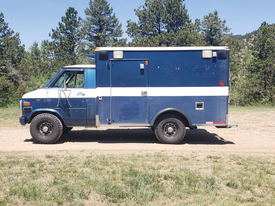 This Off-Road Chevrolet G30 Ambulance RV Conversion Has a Delightful Surprise