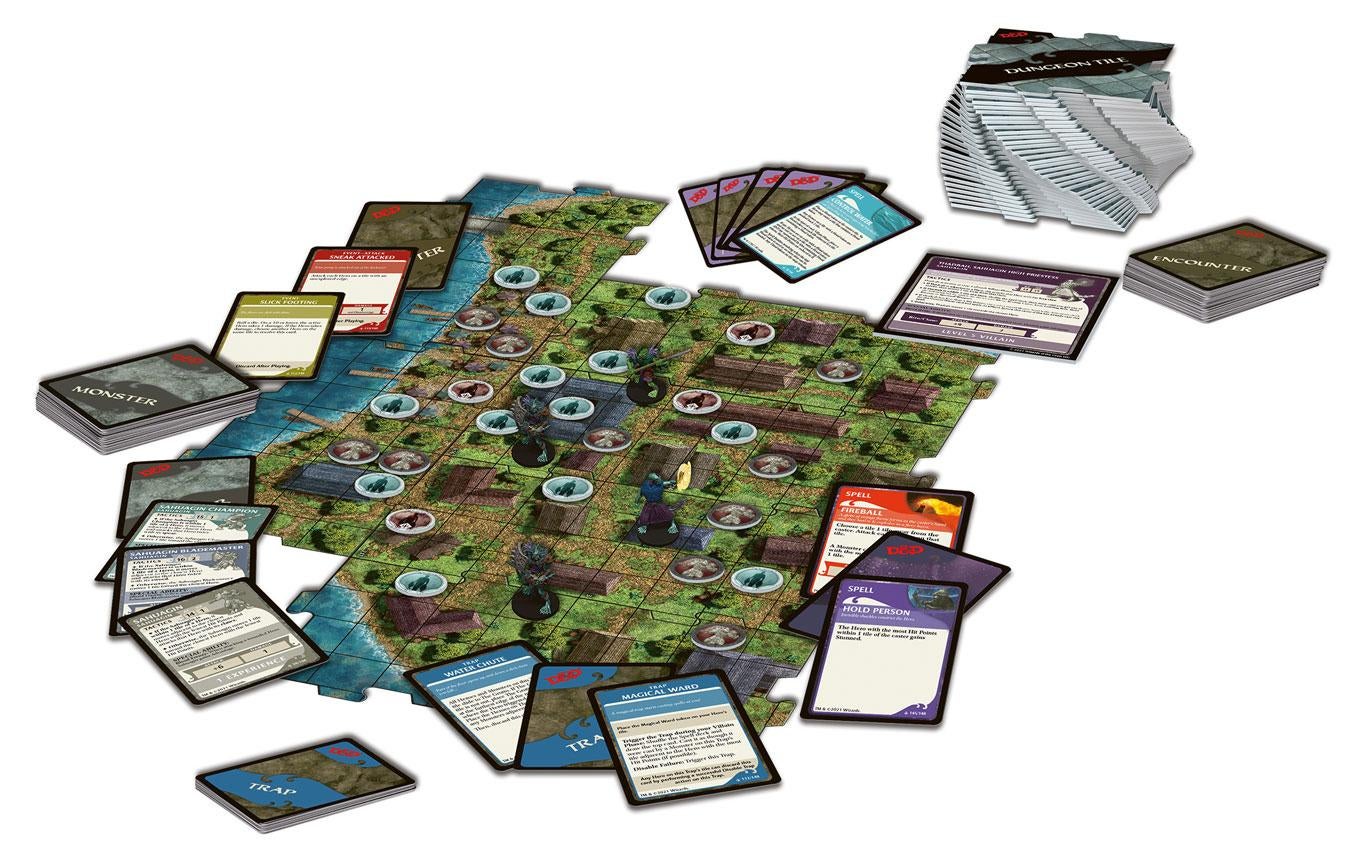 The board layout for Ghosts of Saltmarsh. (Image: WizKids)