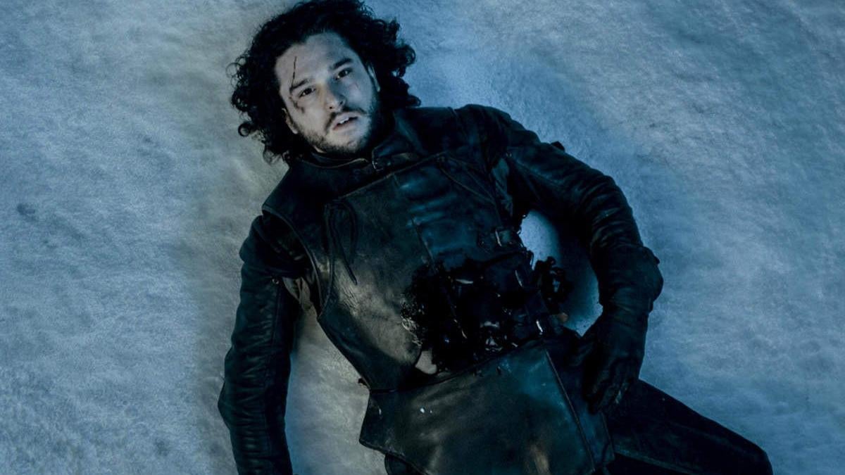 Once Jon Snow (Kit Harington) was dead, Game of Thrones was kinda on its own.  (Photo: HBO)