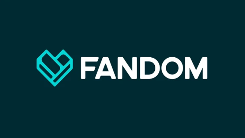 The logo for the wider Fandom wikia network, which includes fan sites like Wookieepedia, Memory Alpha, the Marvel Cinematic Universe wiki, and more. (Image: Fandom)
